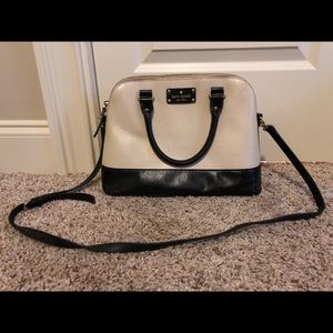 black and tan kate spade